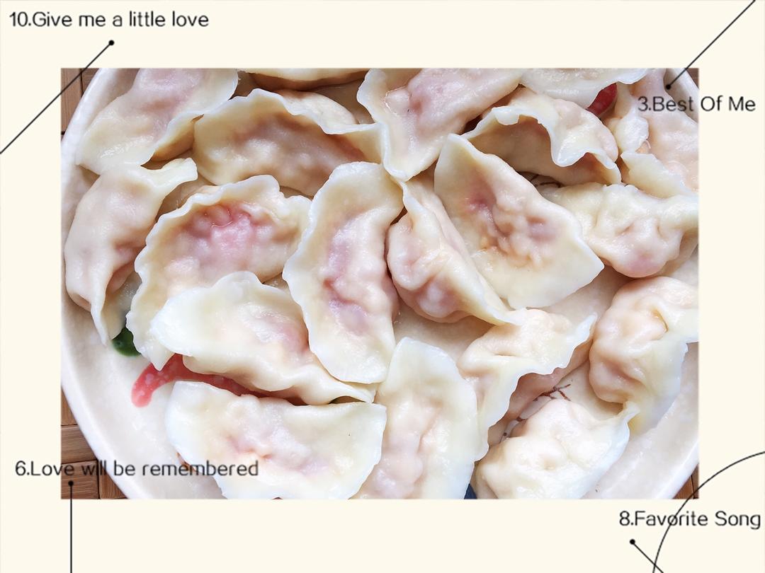 西红柿鸡蛋饺子