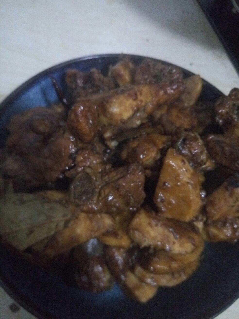 板栗烧排骨