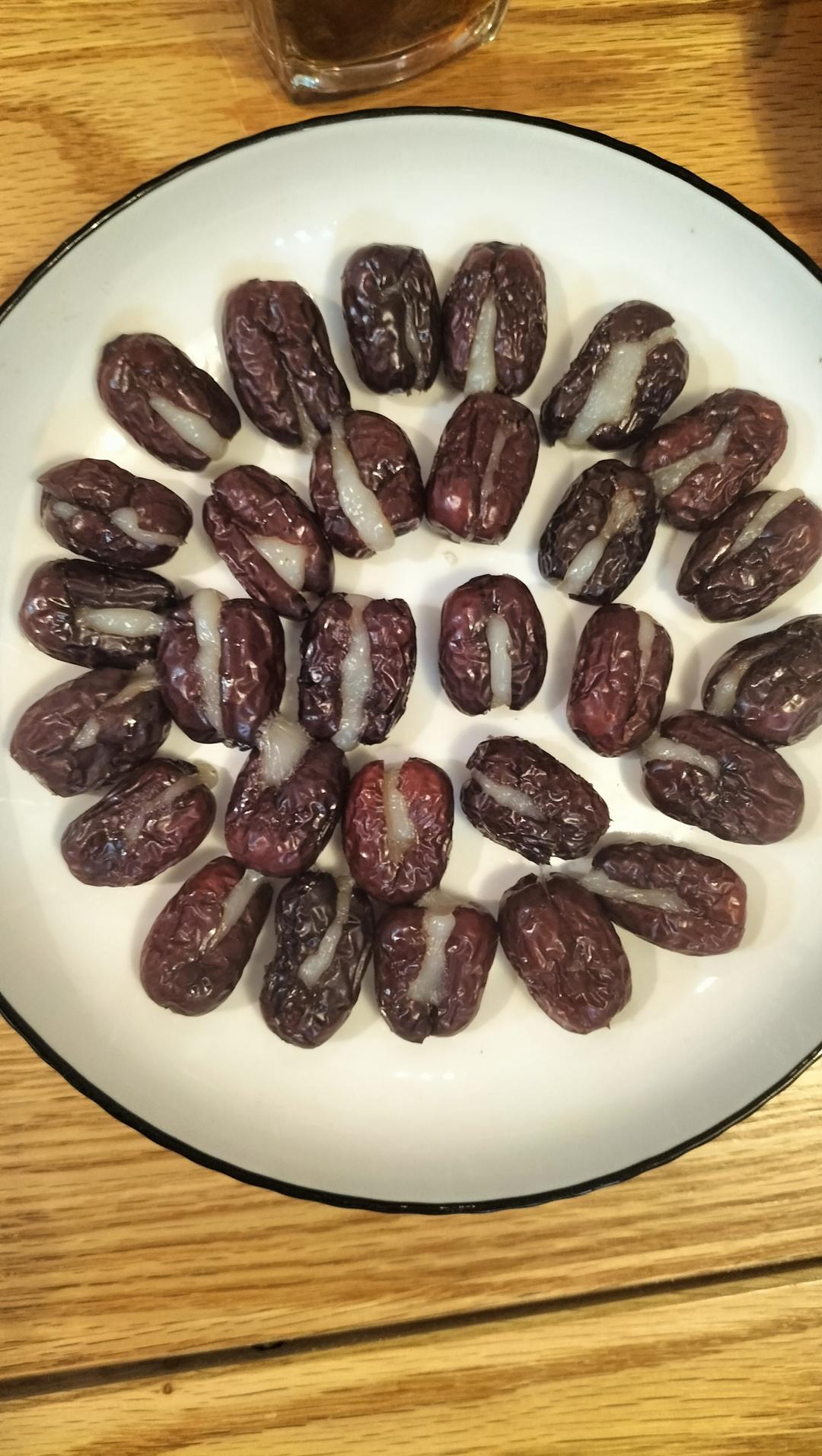 年菜甜品－低卡养颜又美味的红枣糯米粉之“笑口常开”