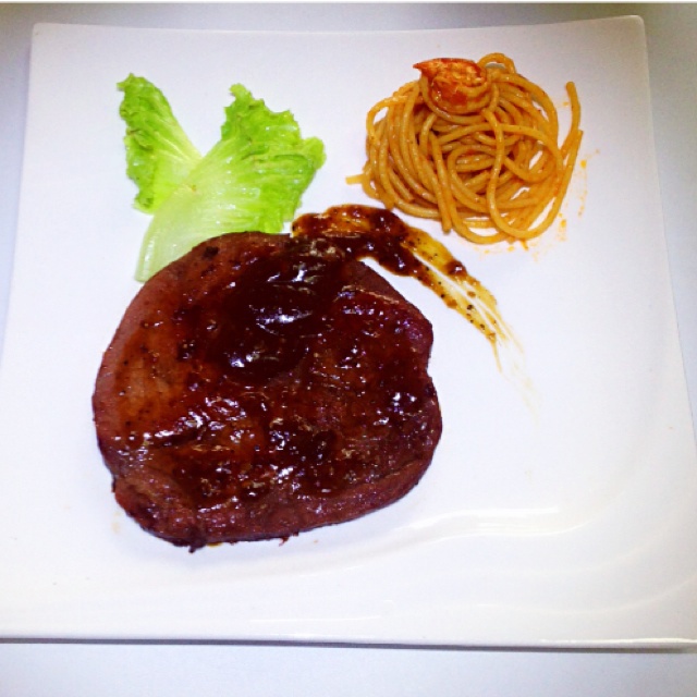 黑椒牛排