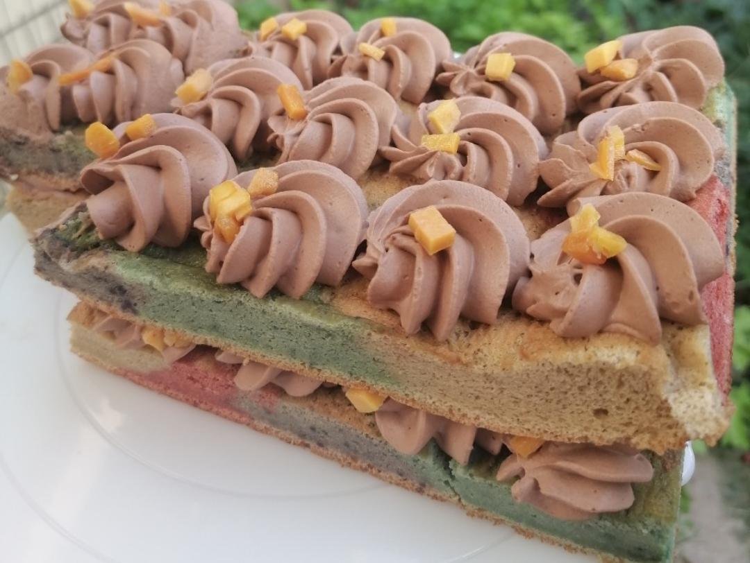 巧克力冰淇淋蛋糕卷