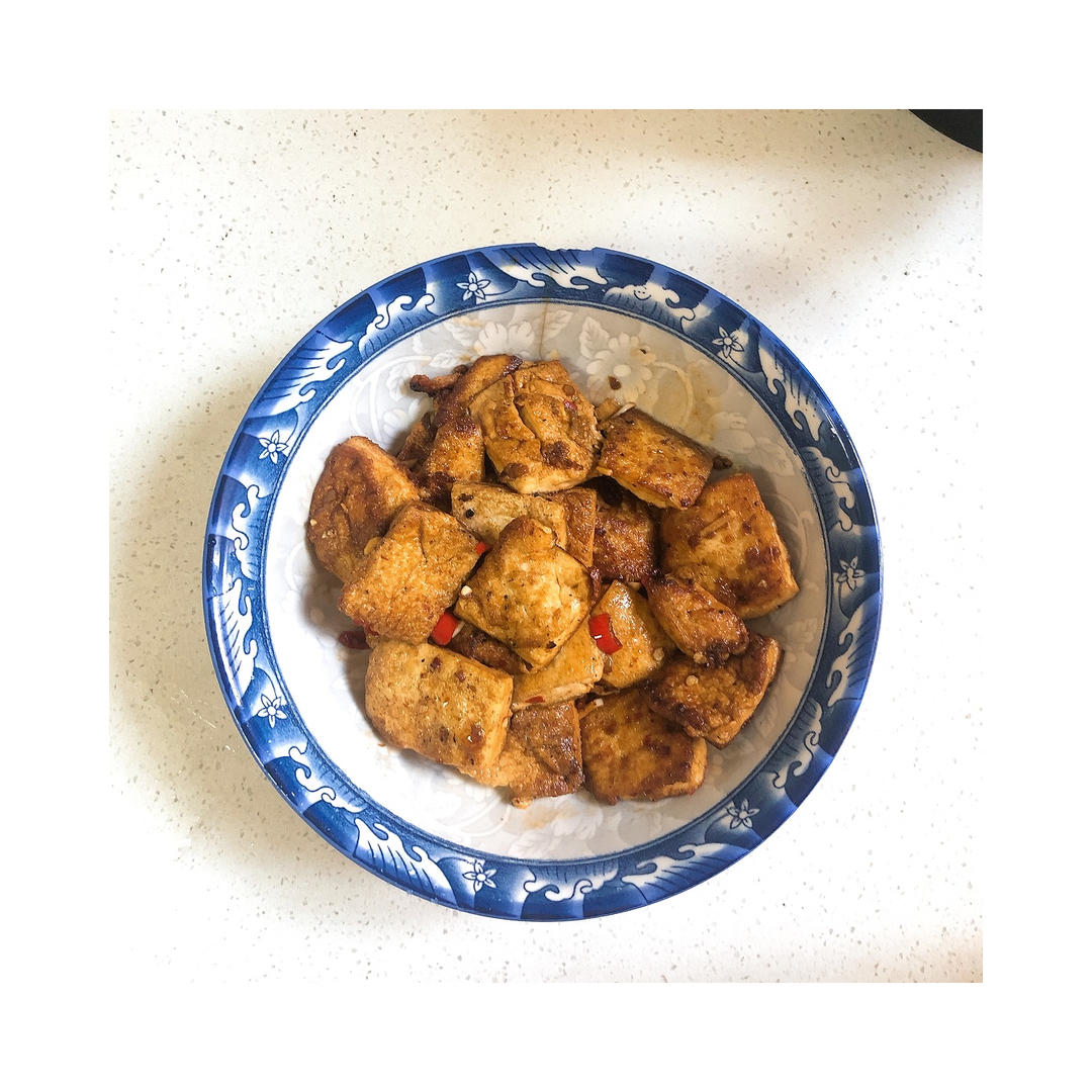 爆汁香煎豆腐