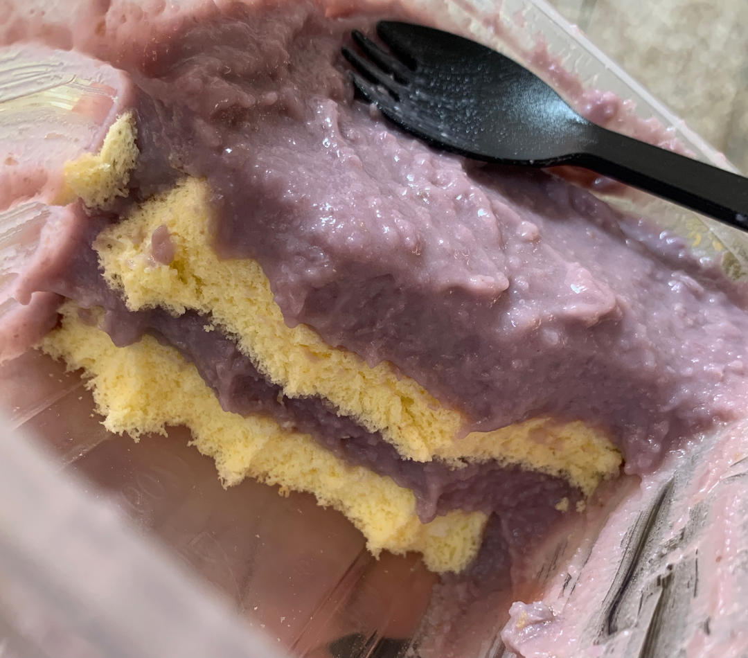 秒杀蛋糕店❗️爆炸好吃❗️芋泥蛋糕