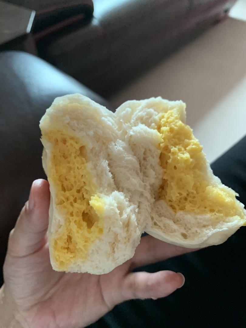 绝对会流芯的薄皮奶黄流沙包