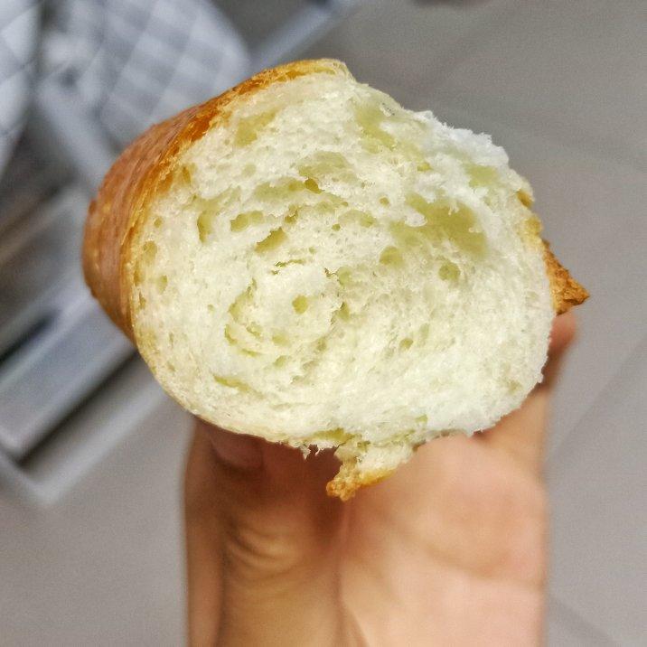 手揉小小牛角包🥐（牛奶面包配方）
