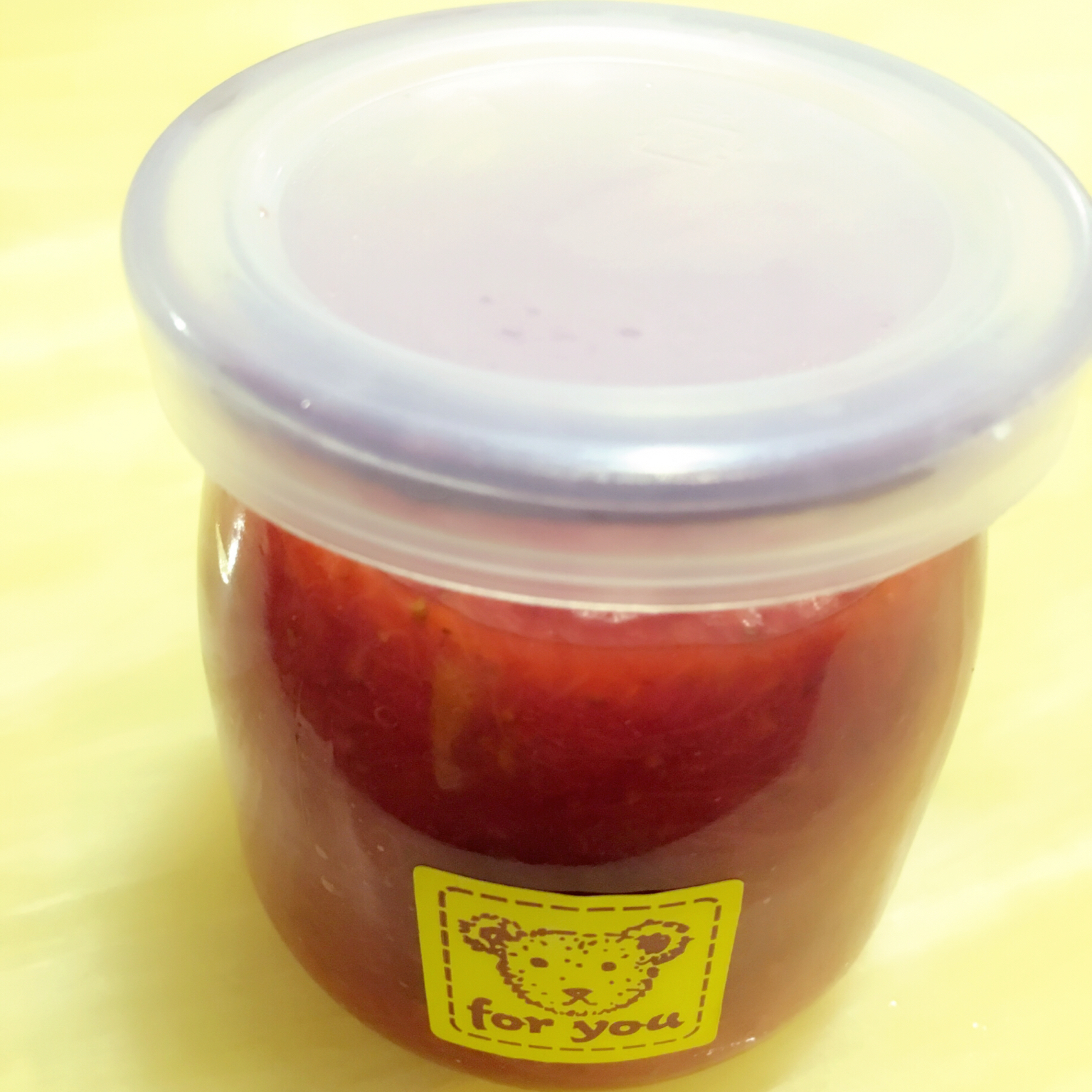 自制无添加草莓酱