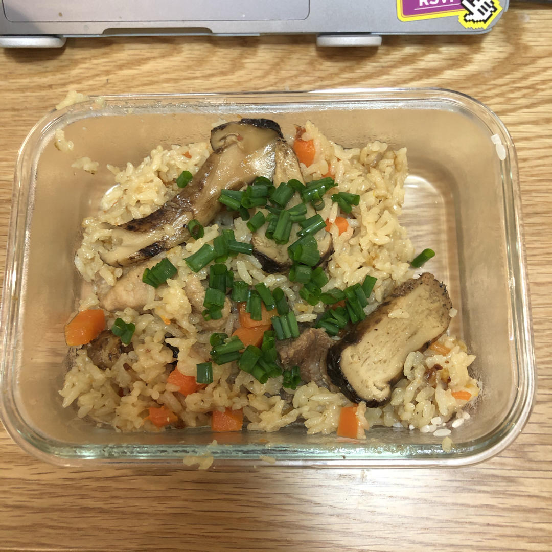 【电饭煲松茸焖饭】
