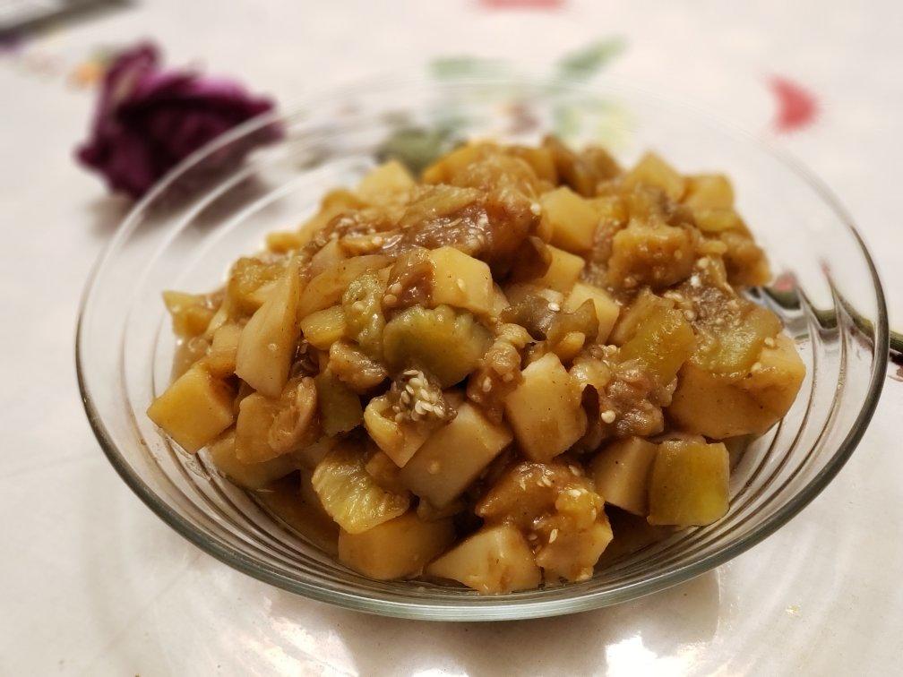 土豆炖茄子(东北菜)