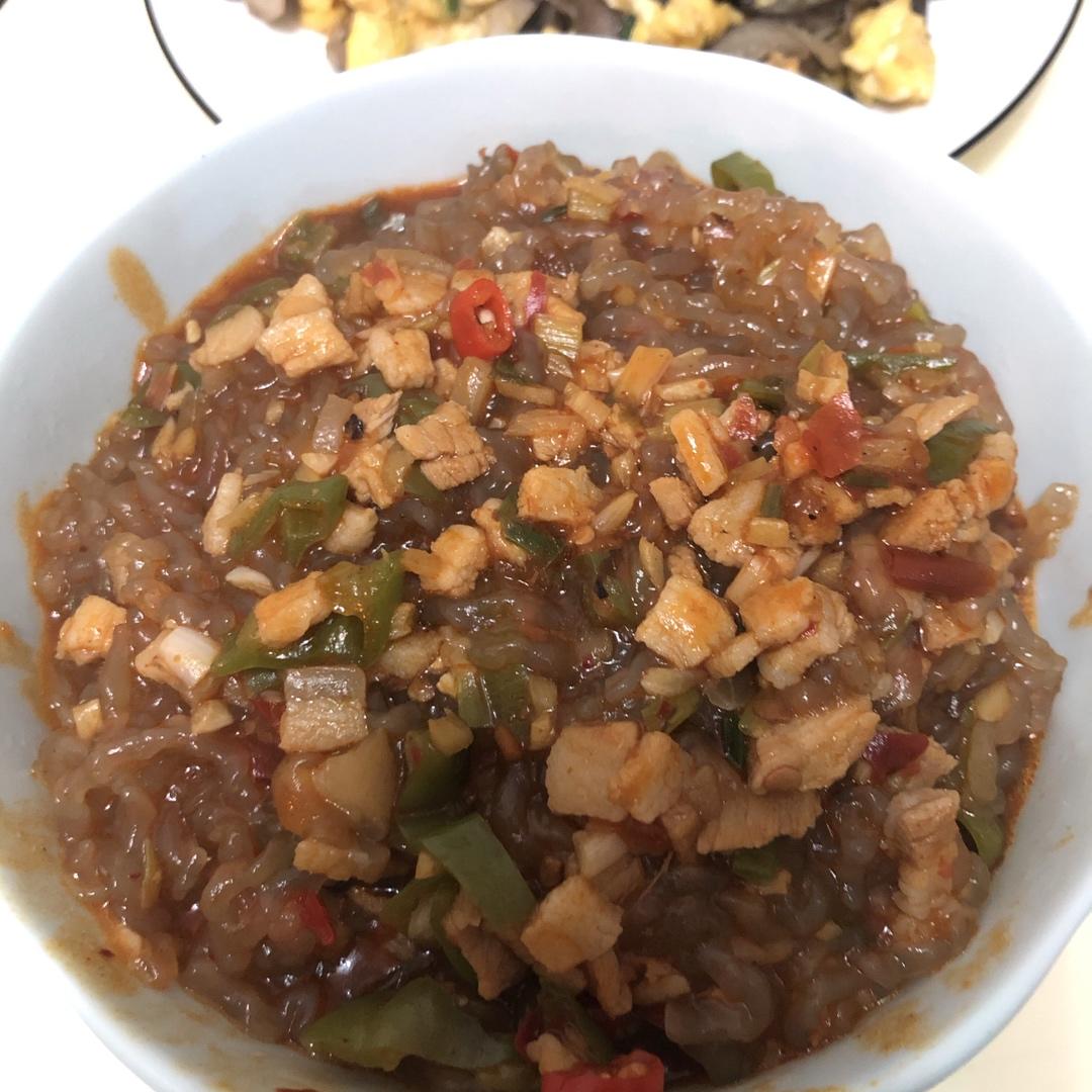 肉末粉条（蚂蚁上树）