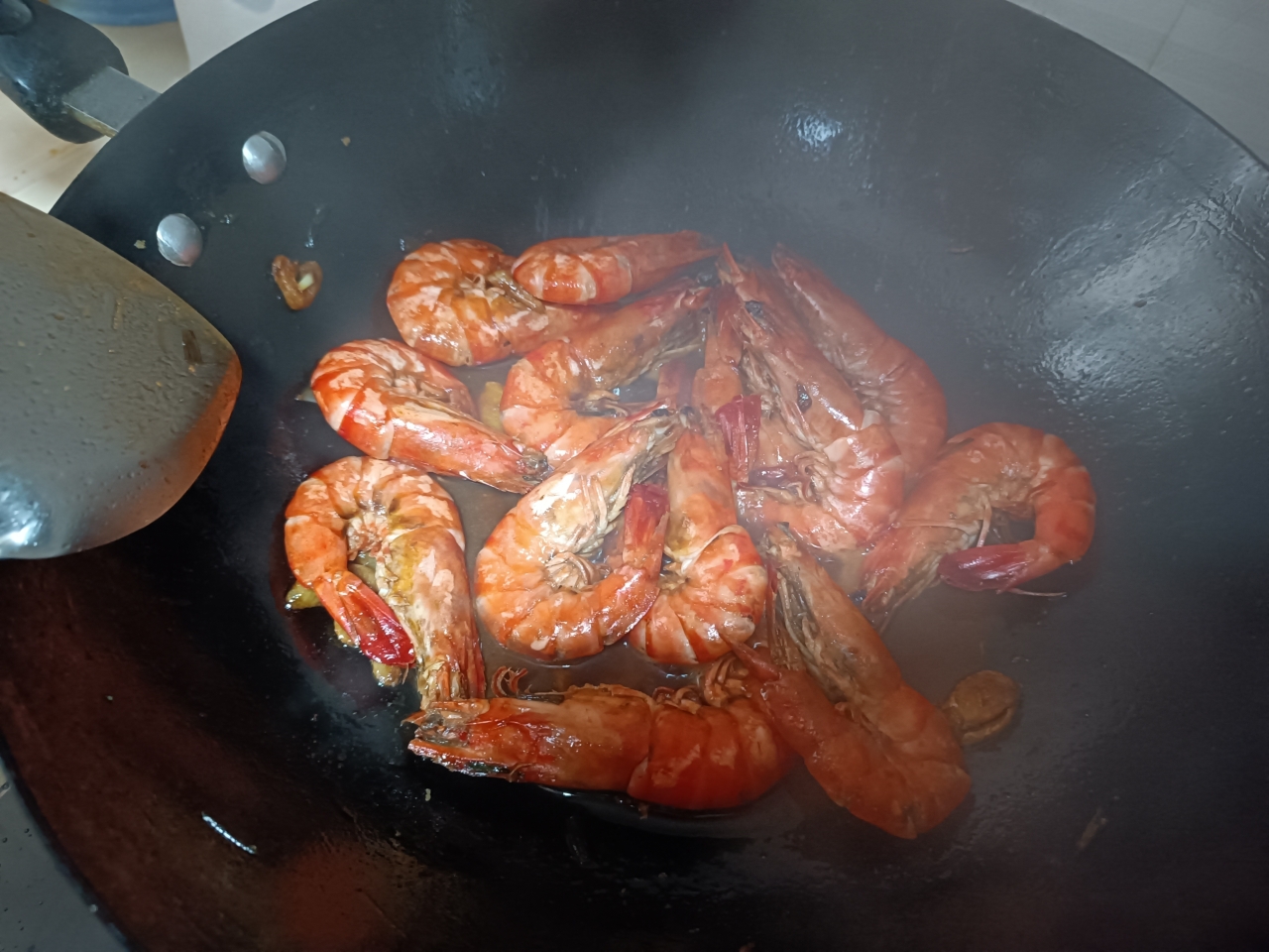 家庭版油焖大虾