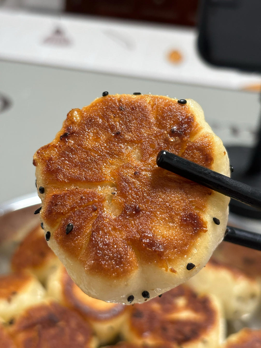 鲜肉水煎包【东菱百味佐料机】