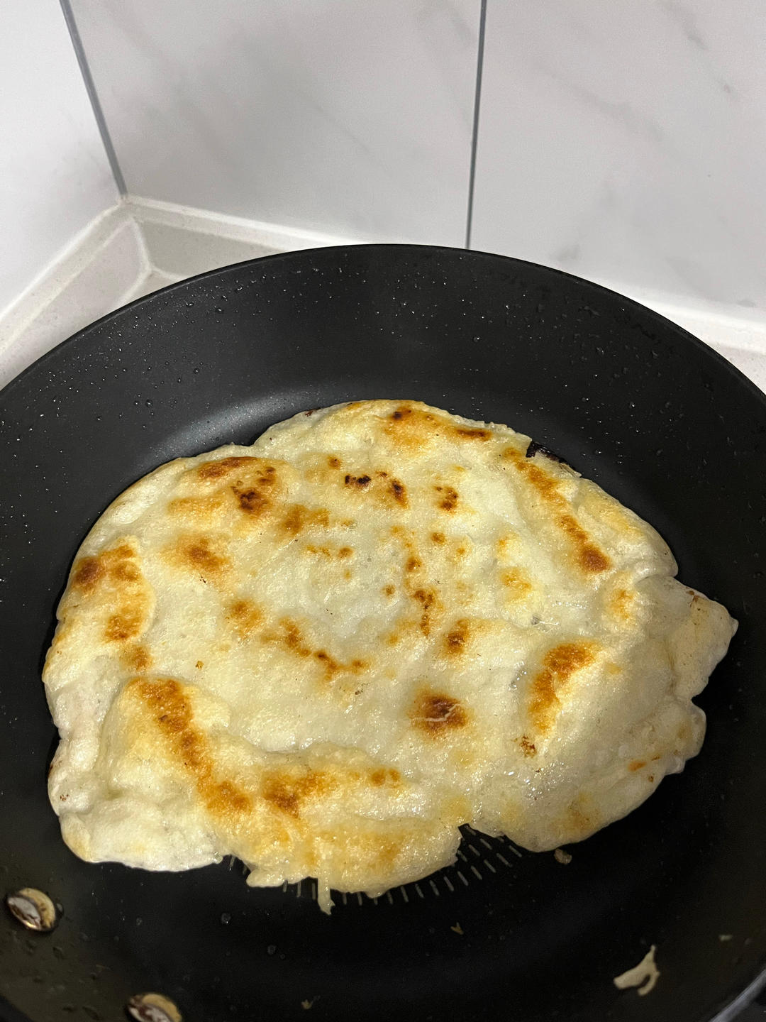 菜鸟也会的糯米粉煎饼