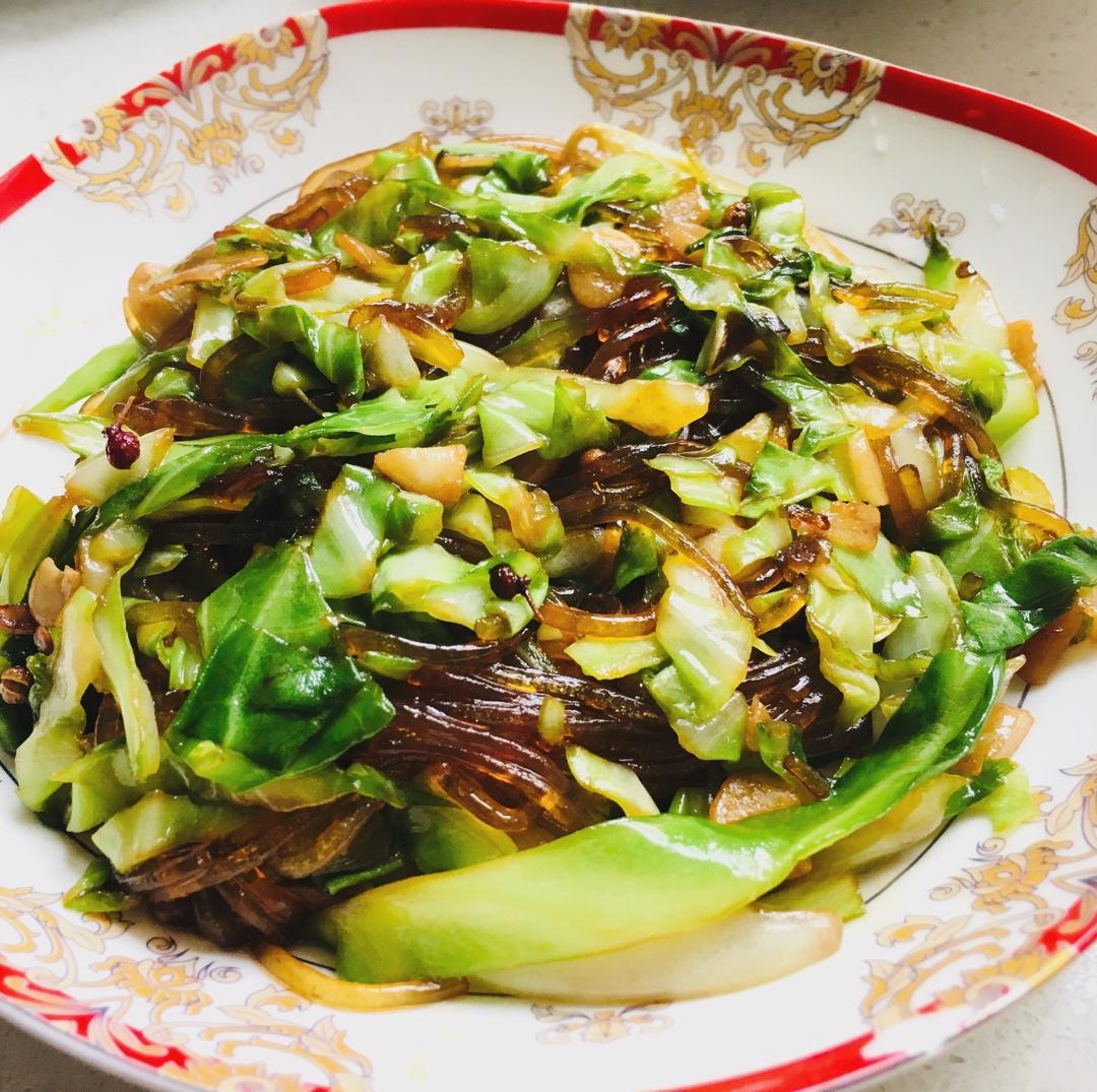 好吃的大头菜炒粉