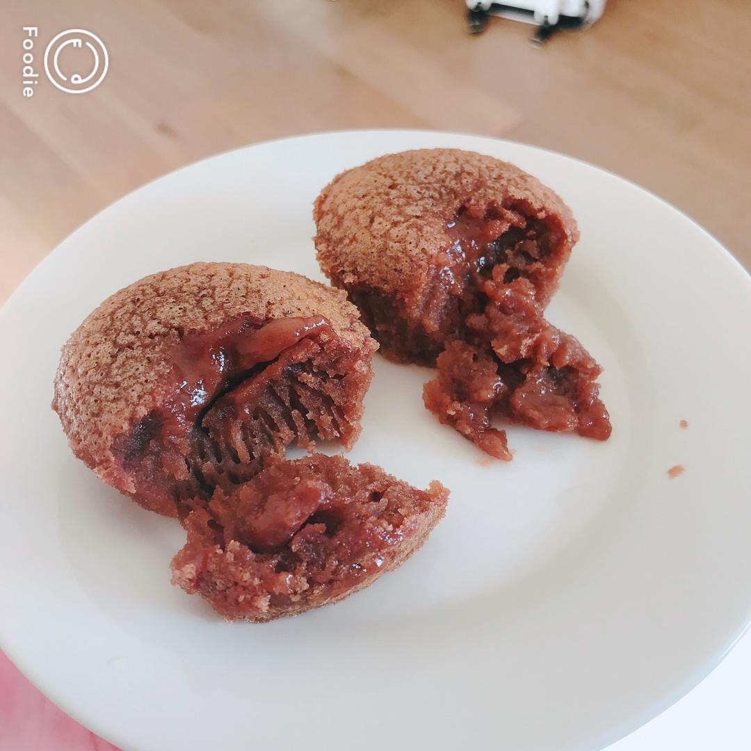 给妹子群的巧克力熔岩蛋糕