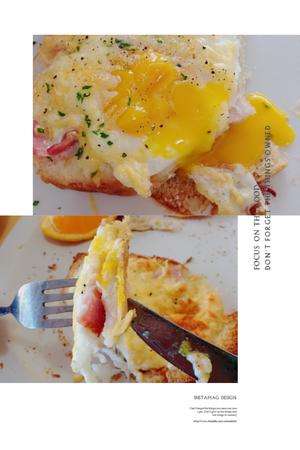 培根芝士鸡蛋面包片的做法 步骤12