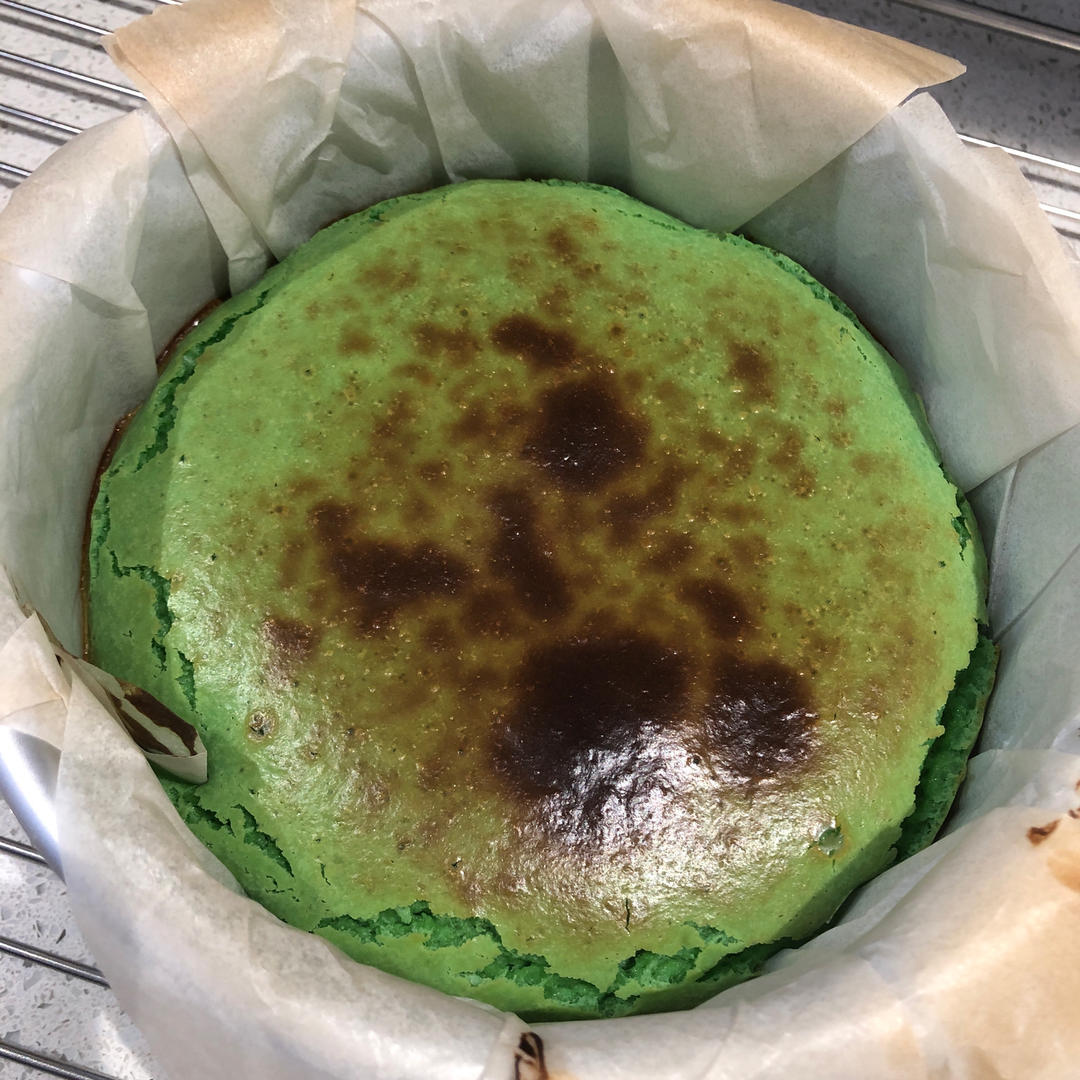 开心果｜抹茶巴斯克蛋糕