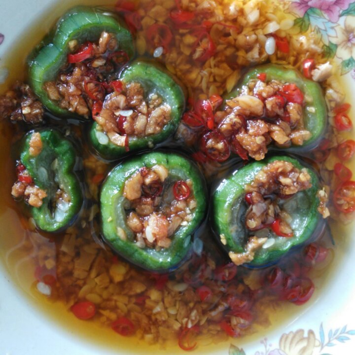 蒜蓉蒸丝瓜