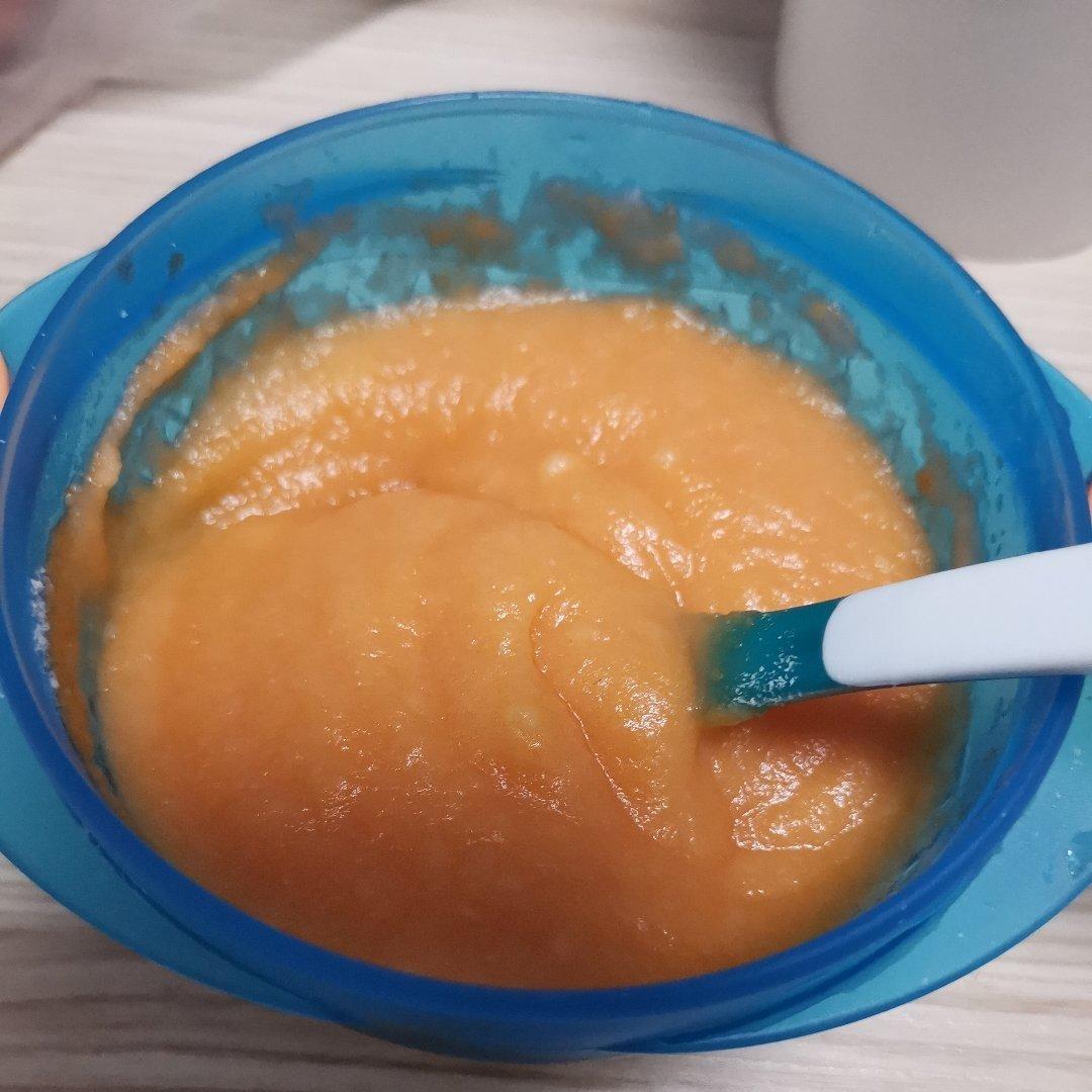 辅食-西红柿鳕鱼泥米粉