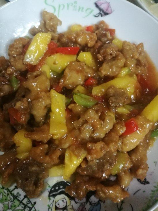 菠萝咕噜肉