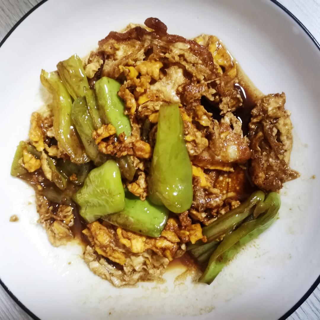 鱼香青椒煎蛋