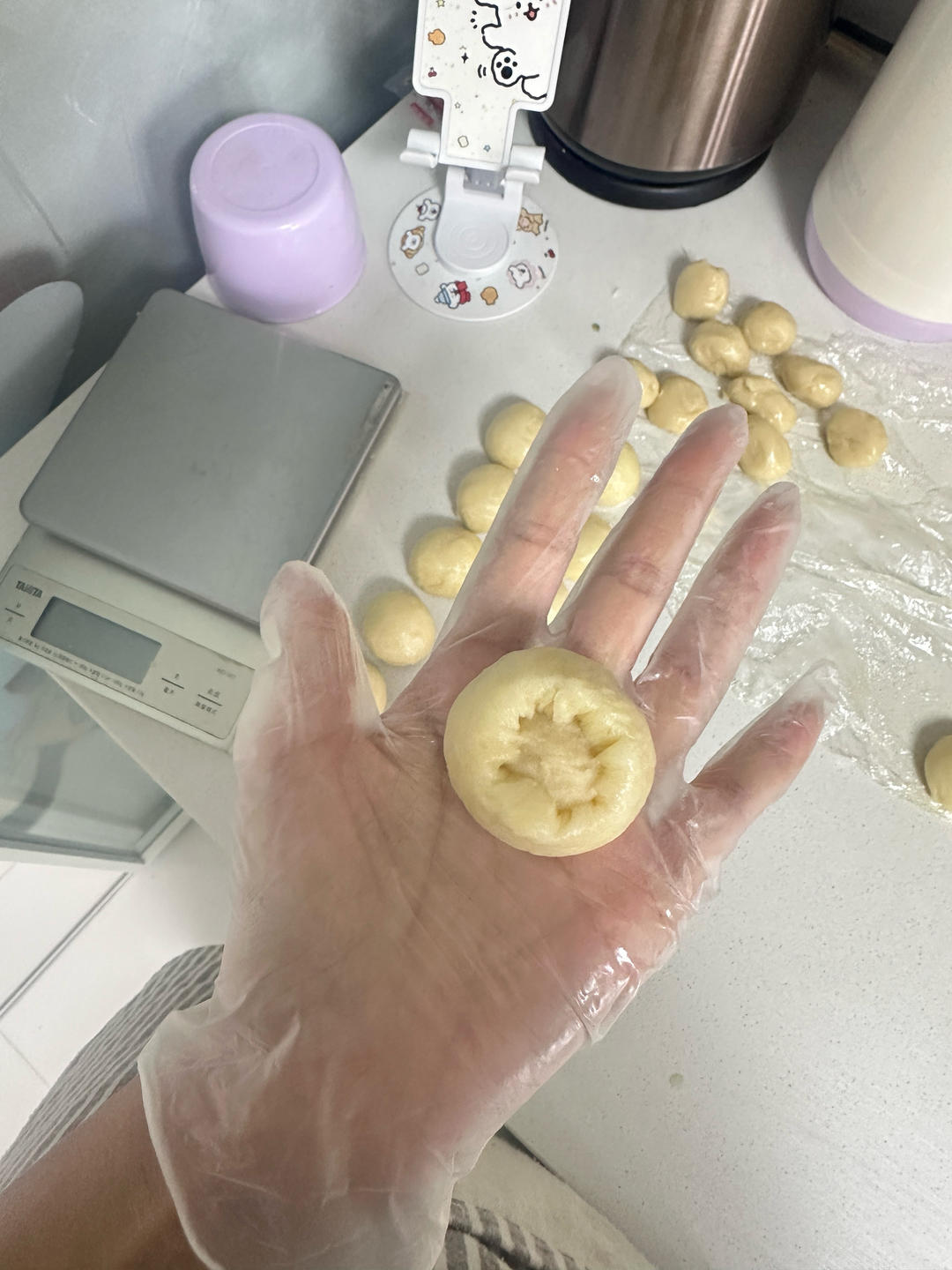 纯奶手撕吐司的做法 步骤1