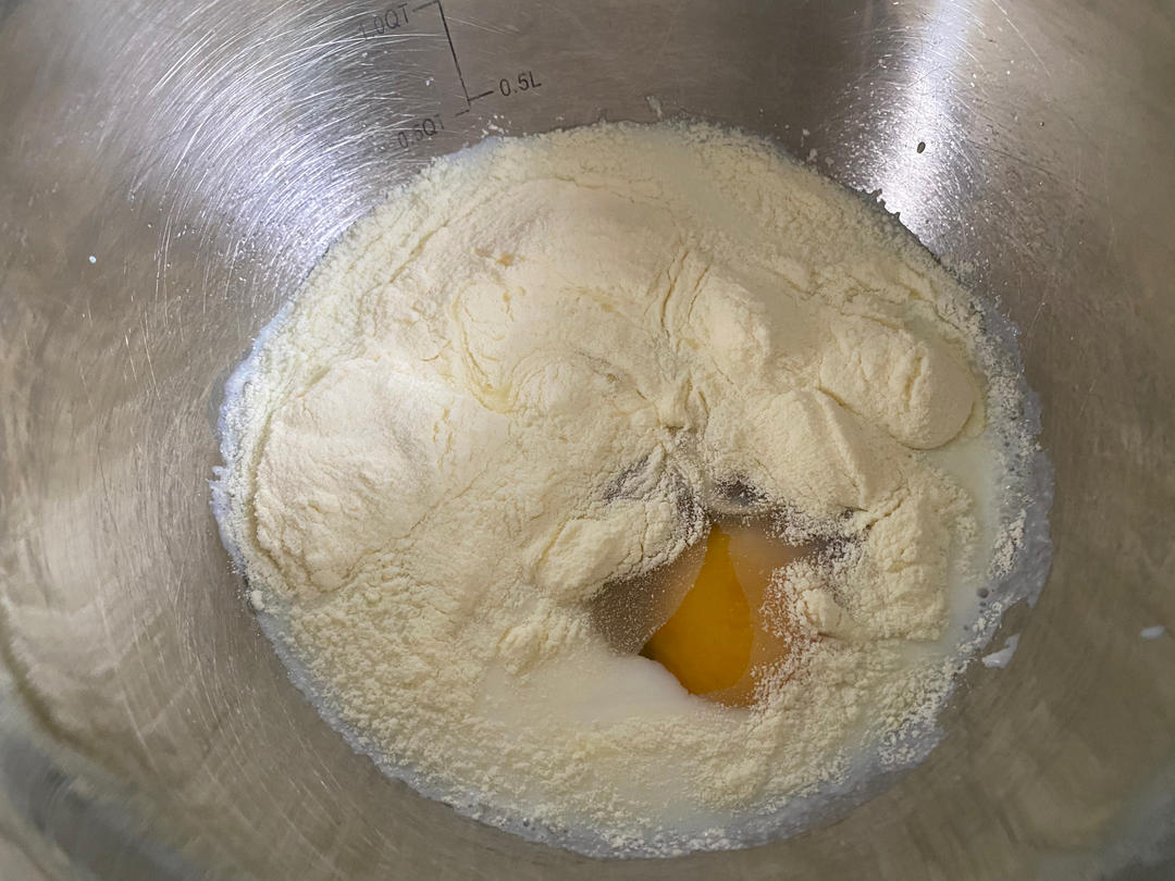 纯奶手撕吐司的做法 步骤1