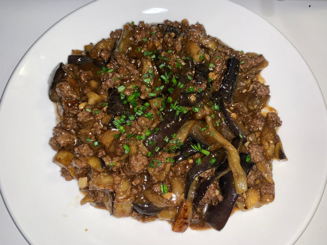 无敌好吃巨下饭的家常菜～肉沫茄子