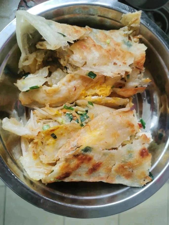 4块钱搞定绝味【菜煎饼】，香到梦里还在馋！