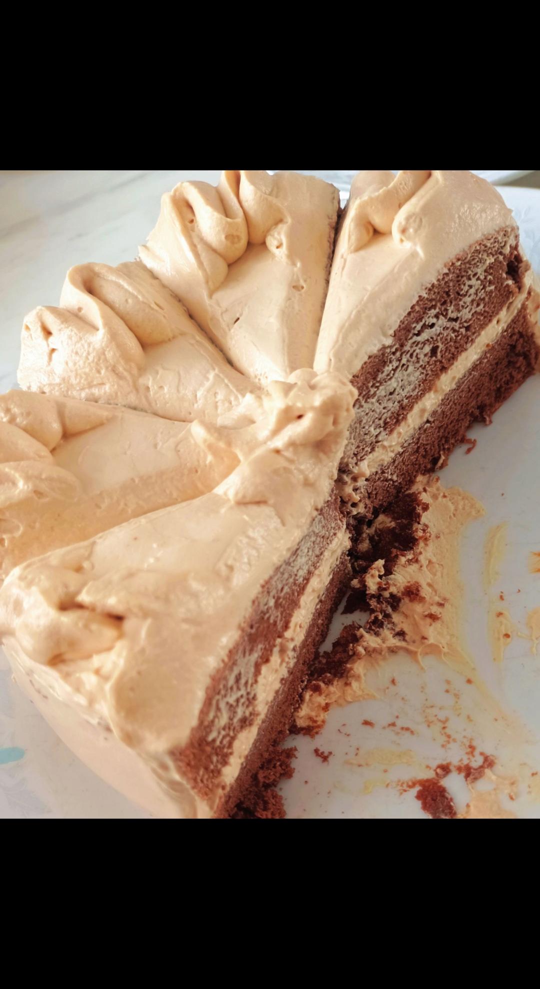 摩卡奶油蛋糕🍰秒杀蛋糕店