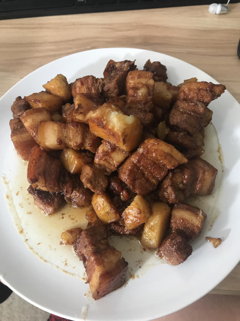红烧肉炖土豆