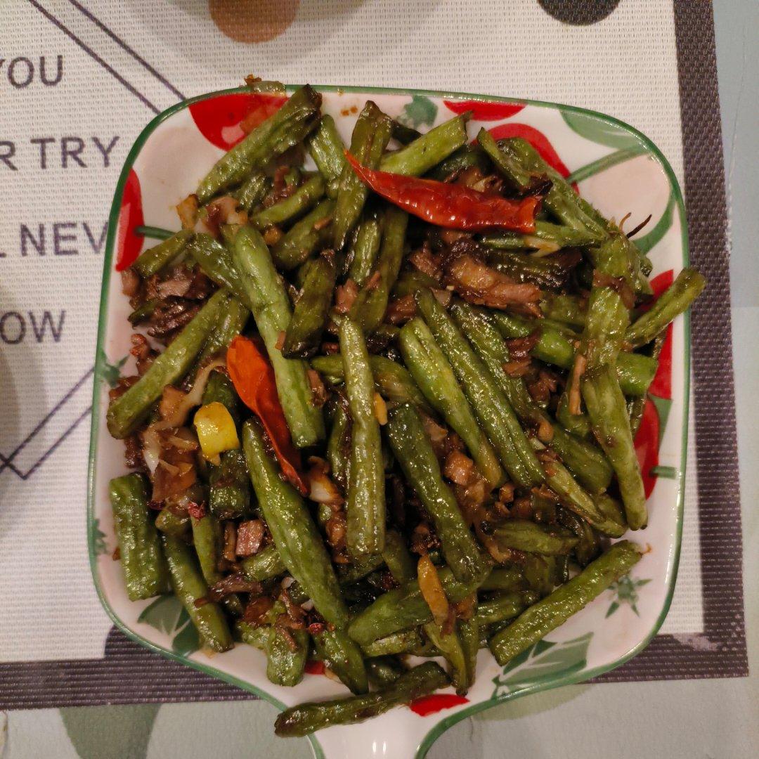 超好吃的干煸豆角