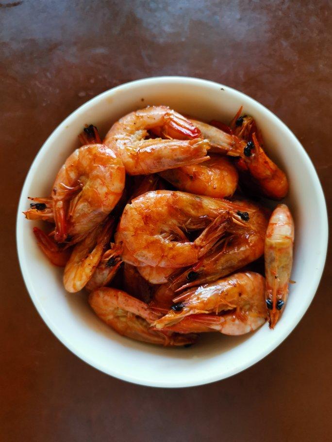 家庭版油爆虾 少油 简单易上手