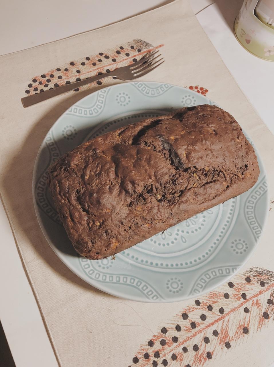 巧克力西葫芦快手面包（健康巧克力“蛋糕”）丨健康·烘焙