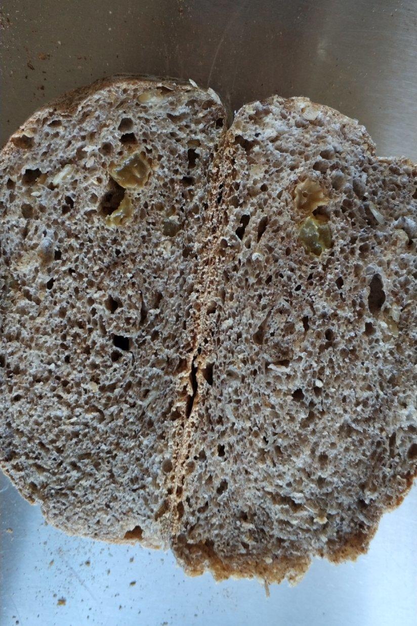 全麦黑麦欧式乡村面包（免揉）