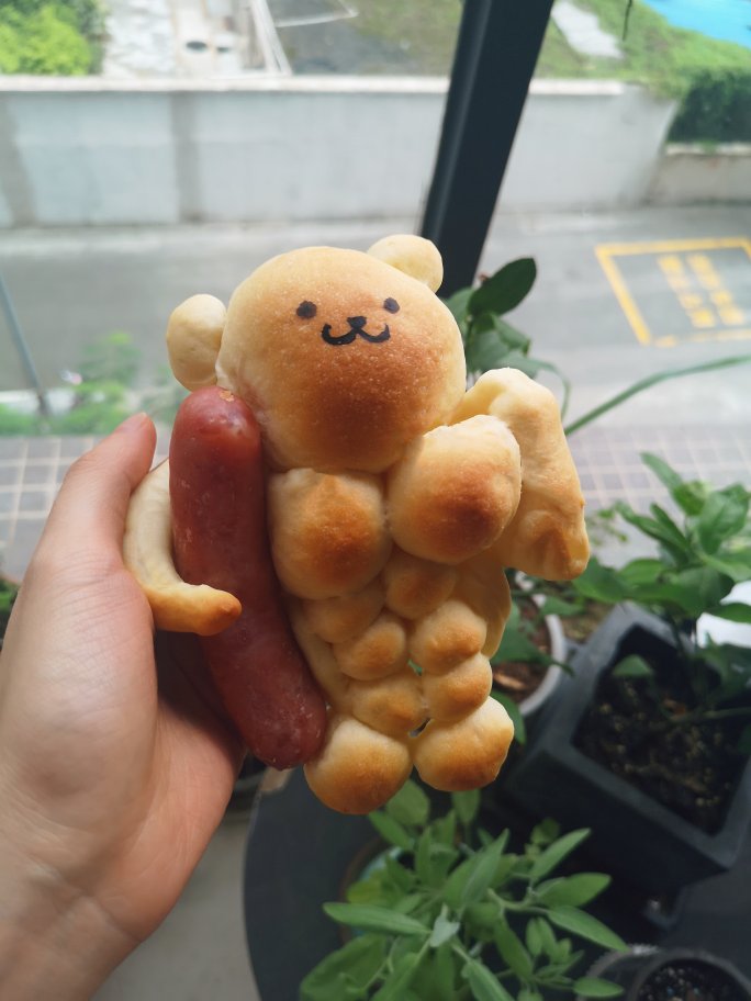 💪🏻🐻肌肉熊面包