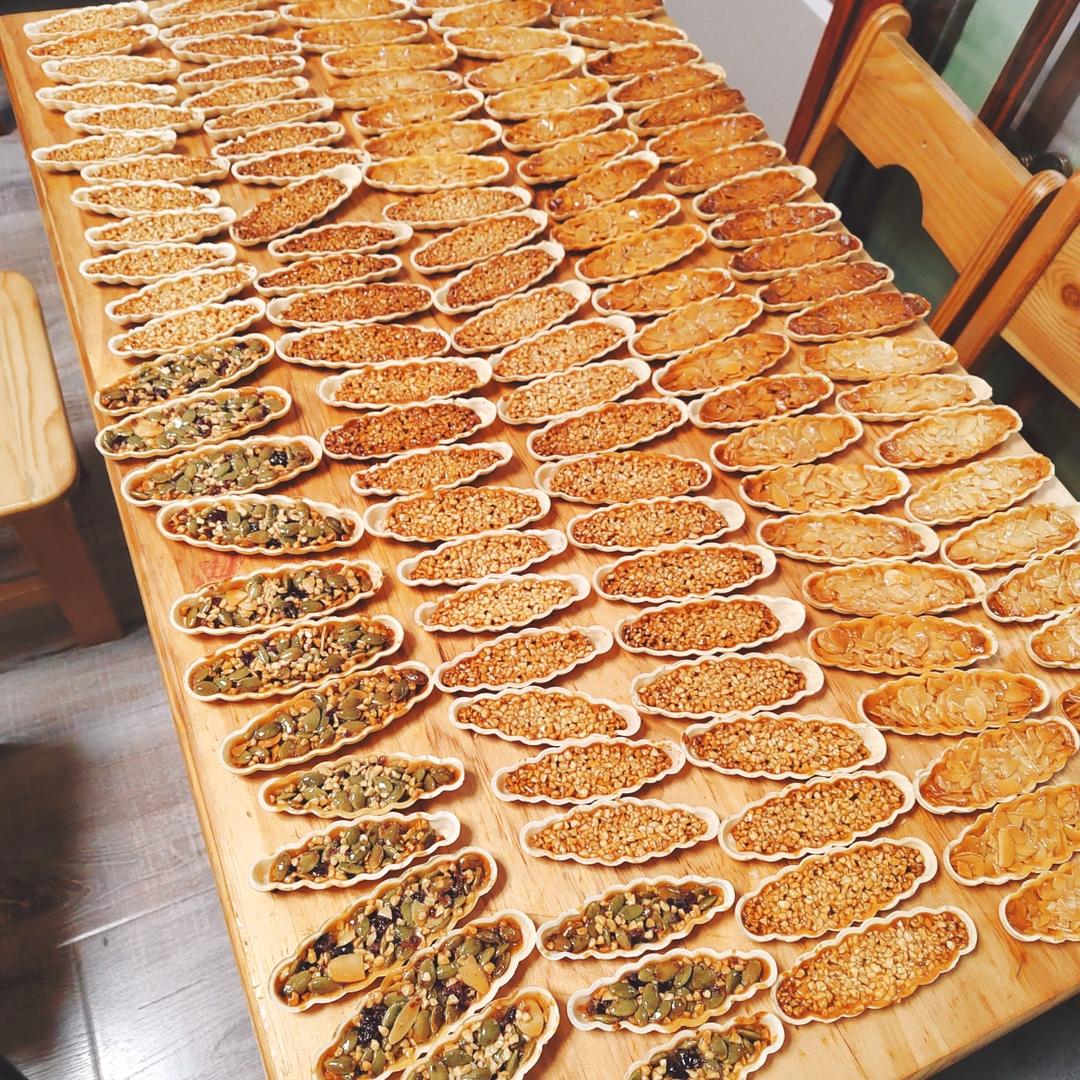 视频🚢一次搞定3种口味｜焦糖坚果糯米船｜不测温，不冷冻｜低糖｜简单｜0难度