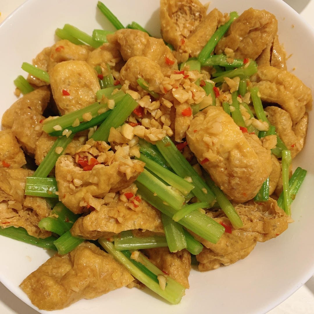 香辣油豆腐