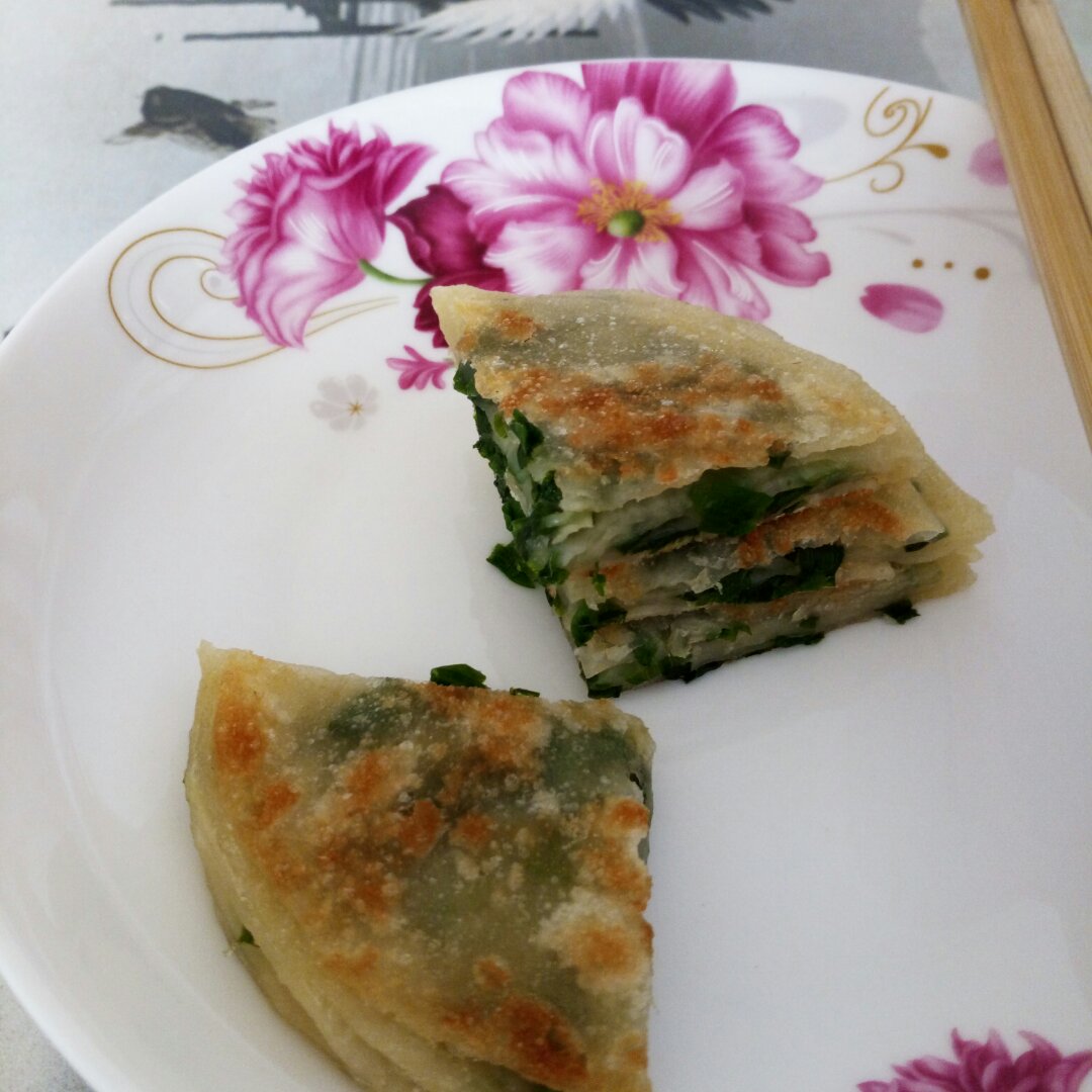 水饺皮｛葱油饼｝