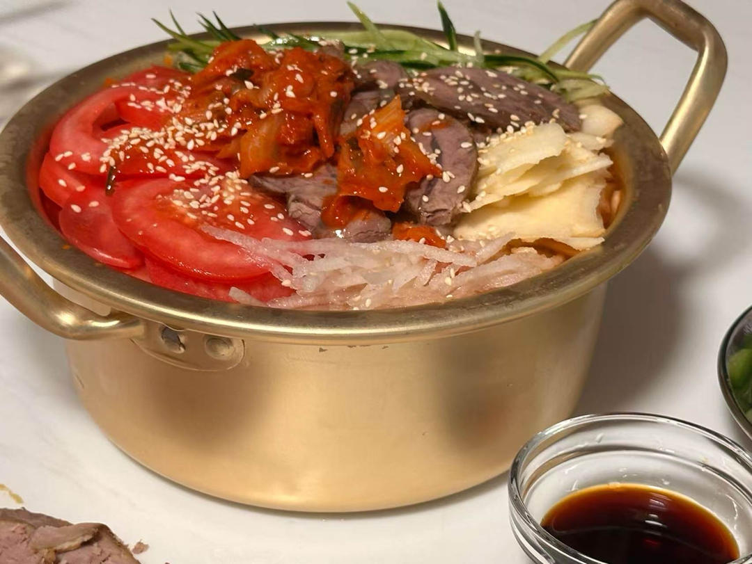 韩剧同款美食‼️低卡解腻～韩式荞麦冷面