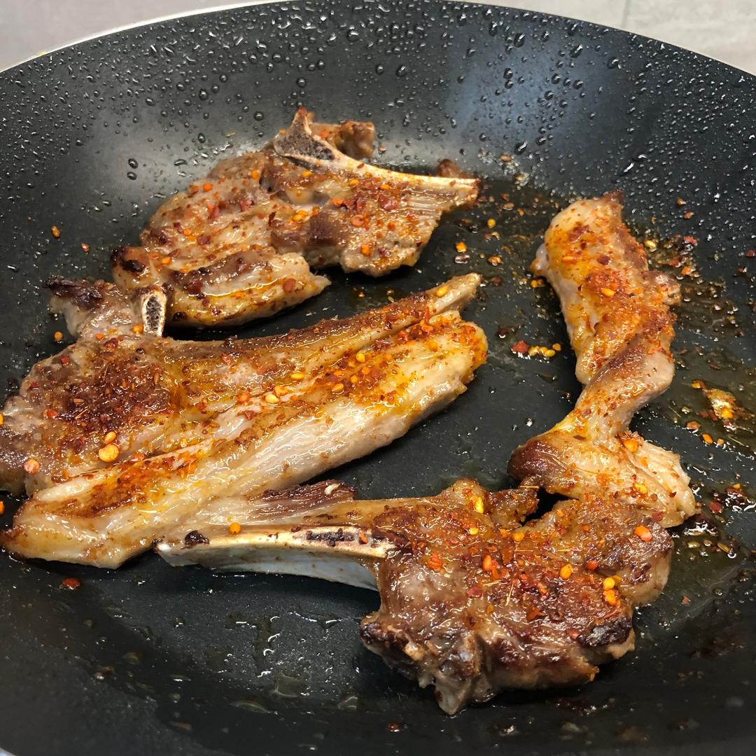 香煎羊扒