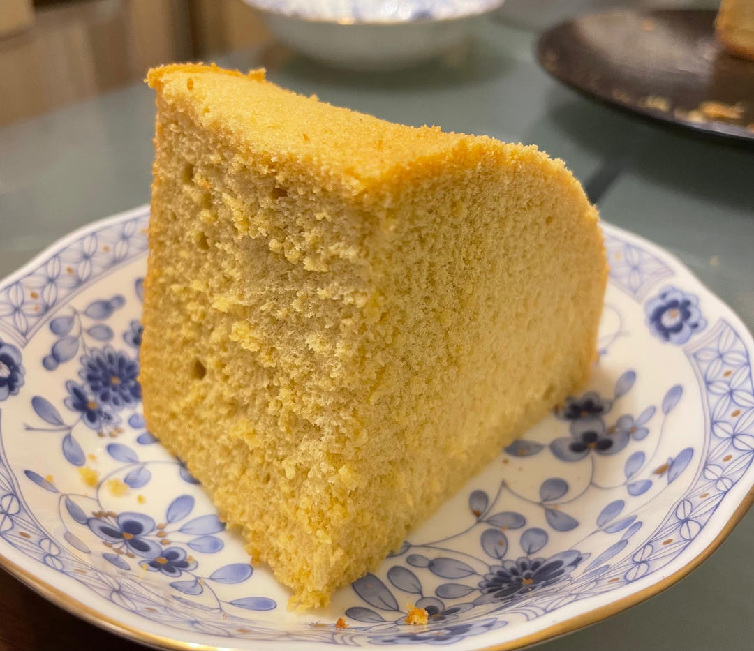 姜汁红糖戚风蛋糕6寸加高