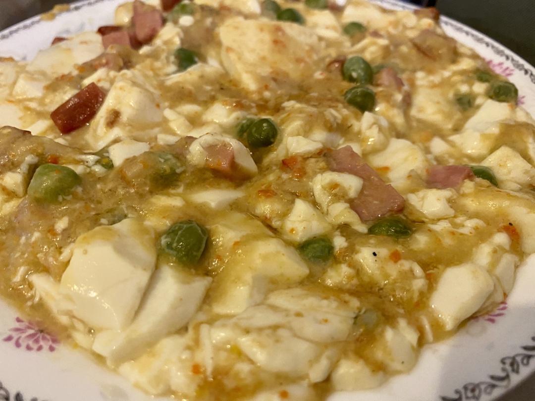 蟹黄豆腐（咸蛋黄版）