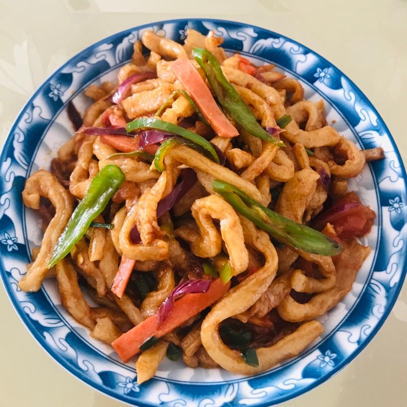 🍜最简单最好吃的家常炒面