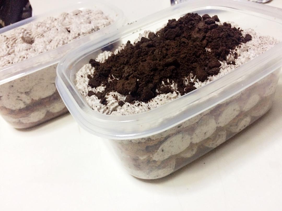 好吃到流泪的奥利奥咸奶油盒子蛋糕