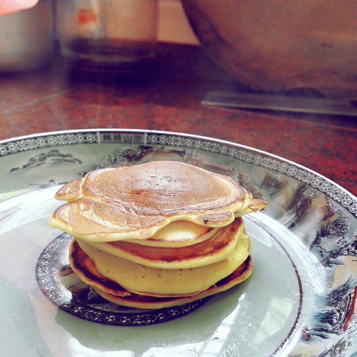 香蕉松饼