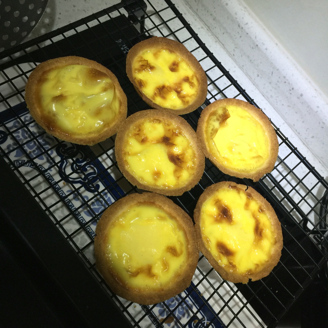 【视频食谱】不用开酥的曲奇蛋挞