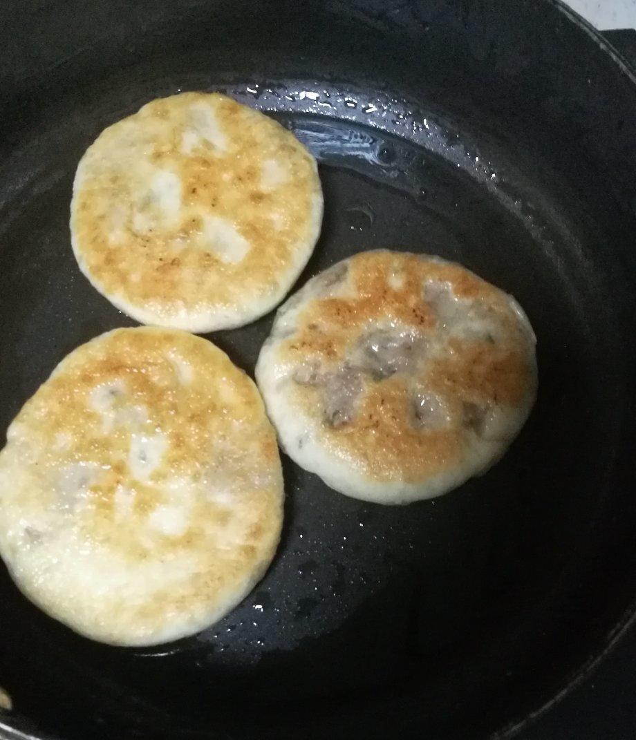 不用去早餐店的发面馅饼