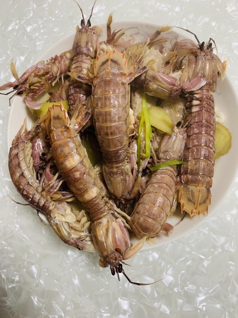 清蒸皮皮虾
