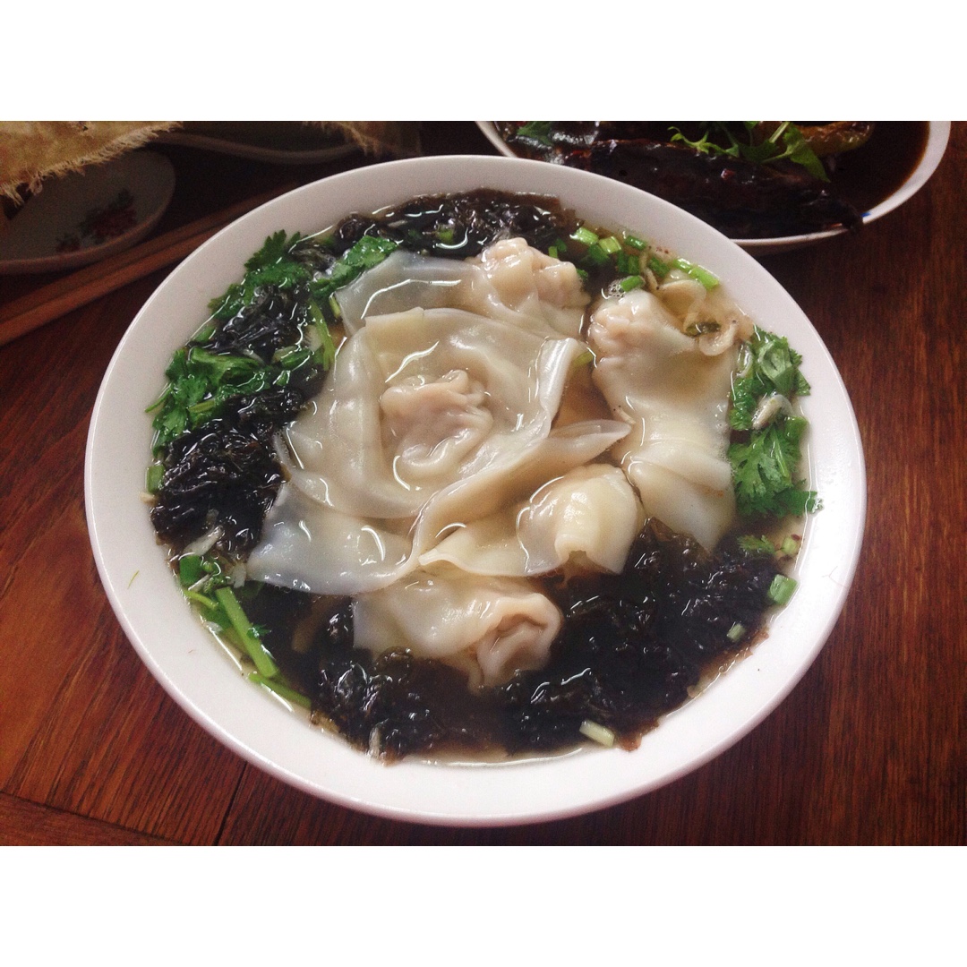 元宝馄饨的包法