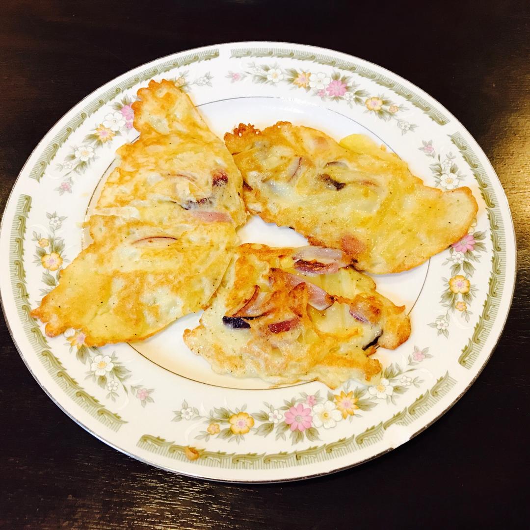 土豆洋葱煎饼